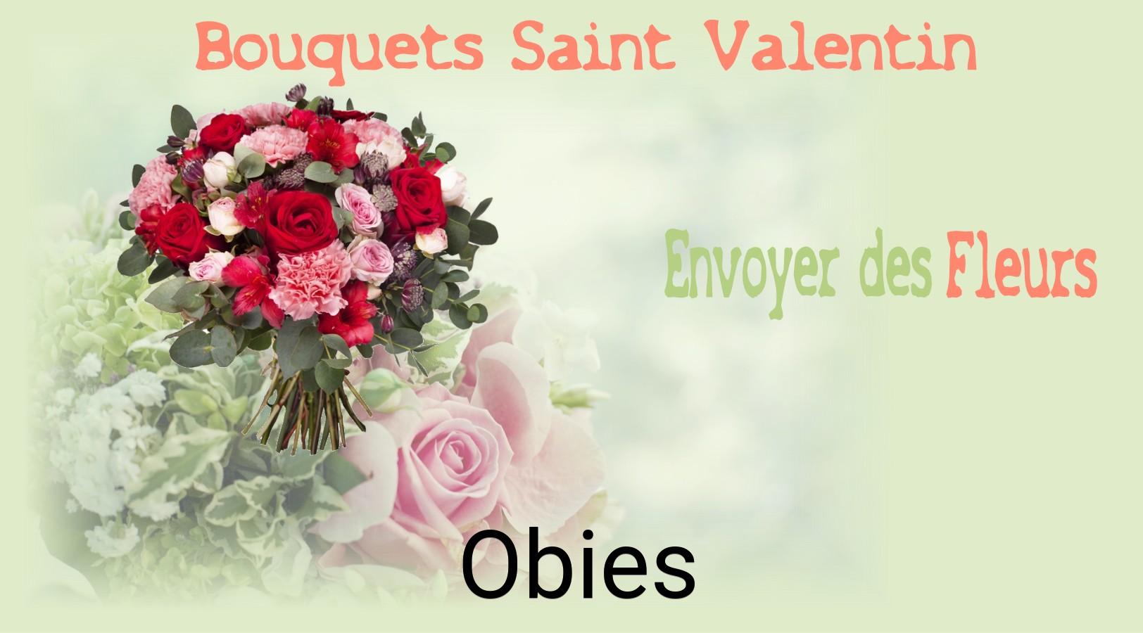 Roses de Saint-Valentin livrées à Obies