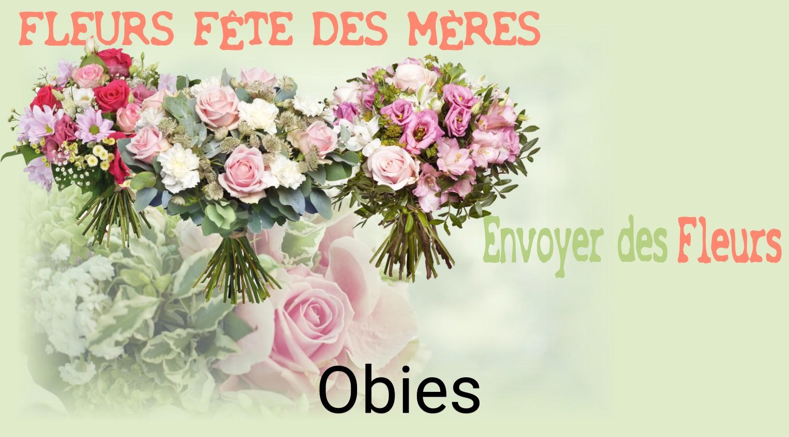 Bouquet de Fête des Mères livré à Obies